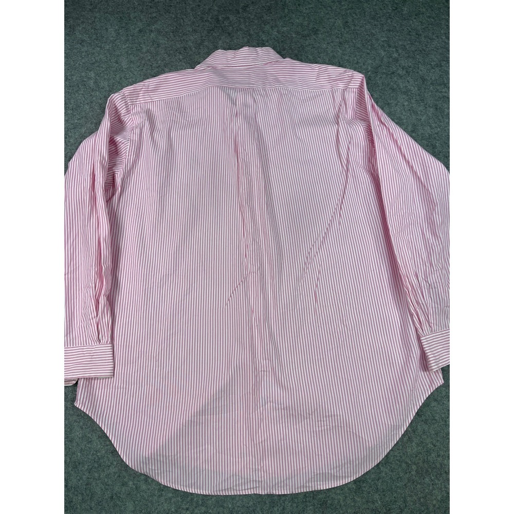 Ralph Lauren Men Pink Stripe Classic Fit Long Sleeve ButtonUp 16 1/2, 32/33 - Picture 7 of 7